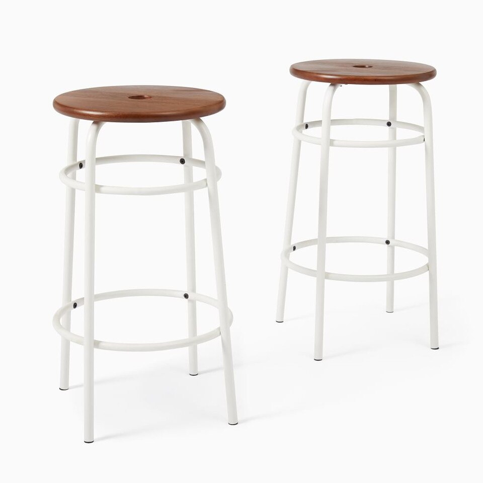 Luna Counter Stool (Set of 2) West Elm UK